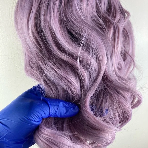 Purple Black Hair Wig